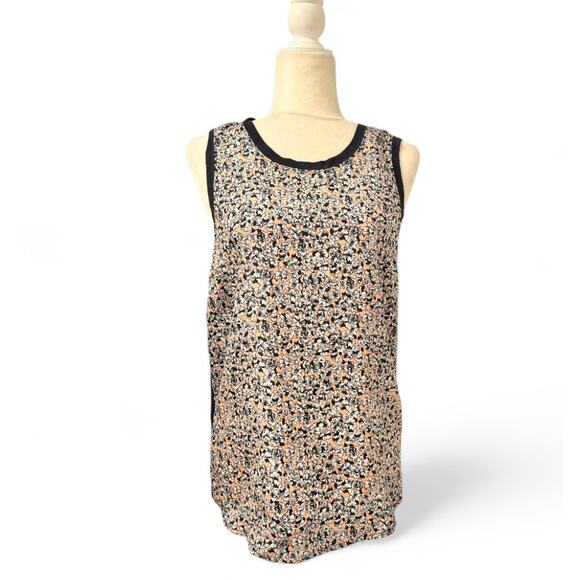 J. Crew Women's Floral Sleeveless Tank Blouse Size Small - Picture 2 of 7